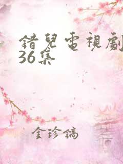 错儿电视剧全集36集