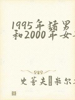 1995年猪男和2000年女龙能婚配吗