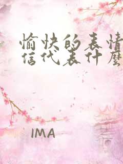 愉快的表情包微信代表什么