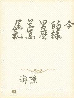 属羊男的今年运气怎么样