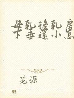 母乳后乳房干瘪下垂还小怎么办