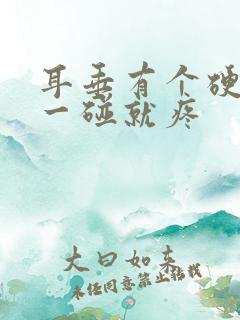 耳垂有个硬疙瘩一碰就疼