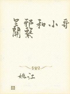 吴邪和小哥什么关系