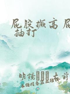 屁股撅高 屁眼 抽打