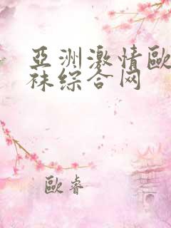 亚洲激情欧美丝袜综合网