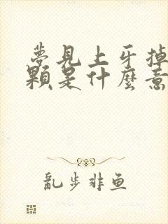 梦见上牙掉了一颗是什么意思周公解梦