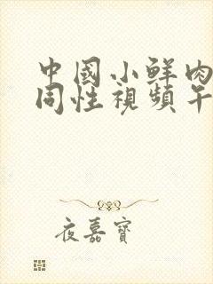 中国小鲜肉男同同性视频午夜