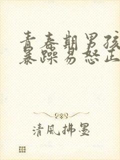 青春期男孩脾气暴躁易怒正常吗