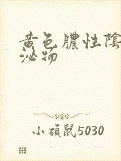 黄色脓性阴道分泌物