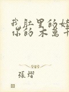 我肚里的娃不是你的 木万千