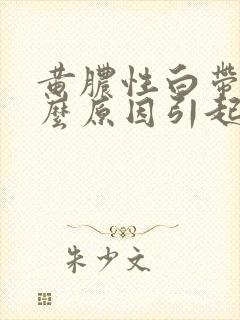 黄脓性白带是什么原因引起的