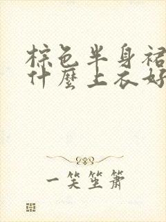 棕色半身裙搭配什么上衣好看