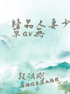精品人妻少妇嫩草av无
