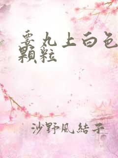 睾丸上白色的小颗粒