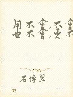 用不会,不会,也不会,更不会写一句话