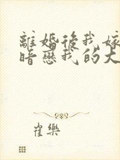 离婚后我嫁给了暗恋我的大佬免费阅读