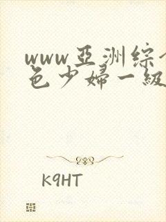 www亚洲综合色少妇一级av