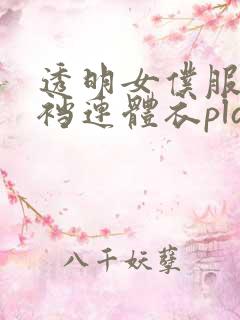 透明女仆服装开裆连体衣play