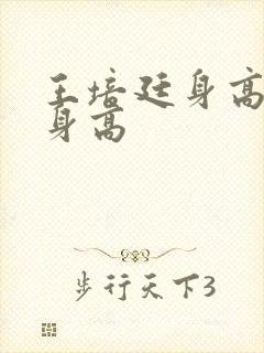 王培廷身高真实身高