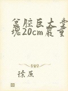 盆腔巨大囊性包块20cm严重吗