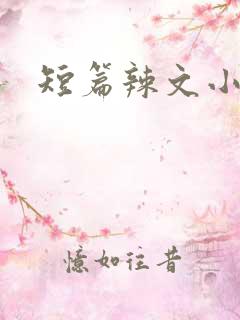 短篇辣文小说