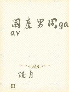 国产男同gayav