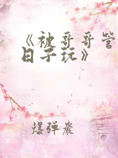 《被哥哥管教的日子玩》