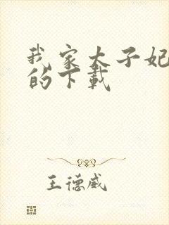 我家太子妃超凶的下载