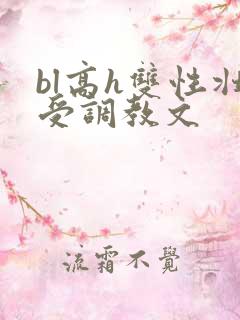 bl高h双性壮受调教文