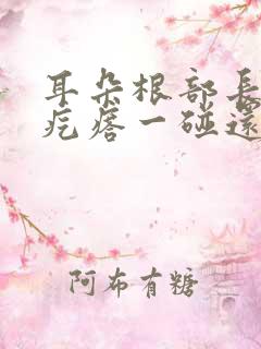 耳朵根部长了个疙瘩一碰还疼