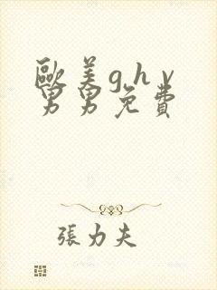 欧美g h v男男免费