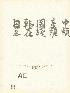 日韩国产中文字幕在线视频一区二区