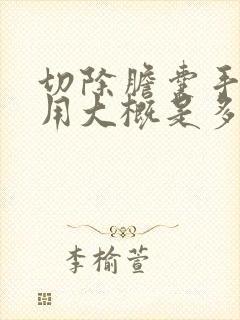 切除胆囊手术费用大概是多少钱