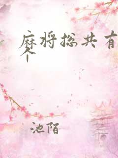 麻将总共有多少个