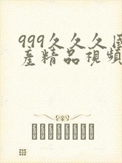 999久久久国产精品视频