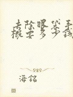 去除眼袋手术大概要多少钱