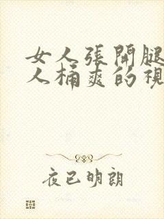 女人张开腿让男人桶爽的视频