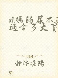 xl码的尿不湿适合多大宝宝用