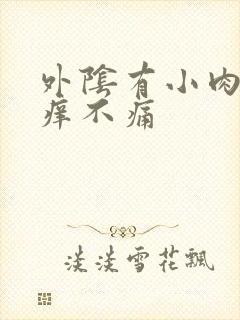 外阴有小肉粒不痒不痛