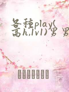 各种play(高h,1v1)男男双性