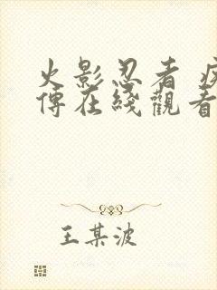 火影忍者 疾风传在线观看