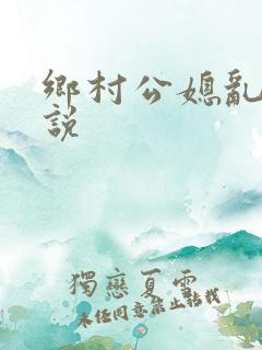 乡村公媳乱情小说