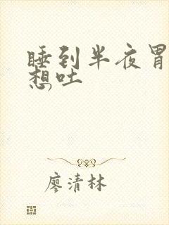 睡到半夜胃难受想吐