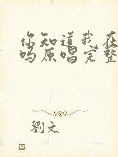 你知道我在等你吗原唱完整版