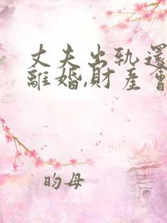 丈夫出轨还起诉离婚,财产会怎么分配