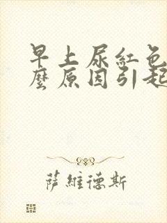 早上尿红色是什么原因引起的