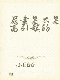 尿黄是不是尿酸高引起的