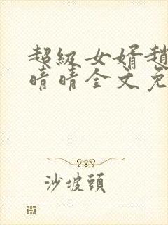 超级女婿赵旭李晴晴全文免费阅