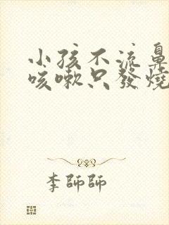 小孩不流鼻涕不咳嗽只发烧怎么回事