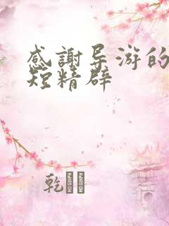 感谢导游的话简短精辟